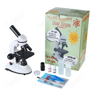 高品质儿童显微镜生物礼品显微镜生物液晶显微镜