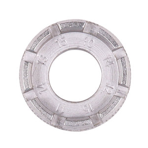 Clé à fourche pour rayons de vélo 8 voies, outil de réparation galvanisé pour jantes de vélo, clé de réglage de la roue - Product Image 2