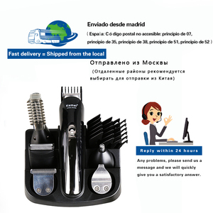 Tondeuse à cheveux multifonctionnelle <span class=keywords><strong>Kemei</strong></span> <span class=keywords><strong>600</strong></span> 11 en 1, tondeuse à barbe électrique professionnelle, machine à couper les cheveux - Product Image 5