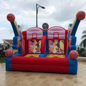 2024 deux joueurs gonflage <span class=keywords><strong>panier</strong></span> cerceau amusant sport gonflage <span class=keywords><strong>basket</strong></span>-ball tirer enfants jeux interactifs - Product Image 1