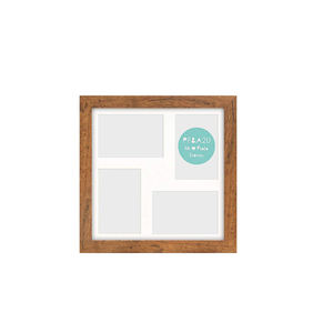 12x12 "/6 4" x 4 "<span class=keywords><strong>de</strong></span> moderno Oxford blanco marco foto Collage con suave blanco montaje Y ventana <span class=keywords><strong>de</strong></span> vidrio - Product Image 1