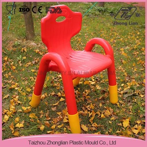 Diseño de reposabrazos asiento schol durable barato apilable pp silla de jardín de infantes - Product Image 6