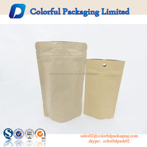 Sac en papier kraft personnalisé, 450 sachets en papier kraft pour emballage de graines de onyques, à fermeture éclair, vente en gros - Product Image 3