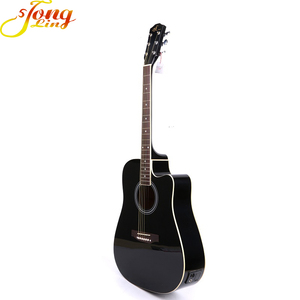 กีตาร์โปร่งทำมือคุณภาพสูง ยี่ห้อทงหลิง มิวสิค ขายดีที่สุด - Product Image 1
