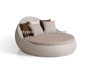 Tumbona de aluminio para exteriores de alta calidad. Tumbona de ratán hecha <span class=keywords><strong>a</strong></span> <span class=keywords><strong>mano</strong></span> para piscina, tumbona de ratán para exteriores - Product Image 2
