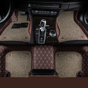 Alfombrilla de Coche Hecha a Mano, Material de Alta Calidad, Alfombrilla de Cuero PU para <span class=keywords><strong>BMW</strong></span> - Product Image 6
