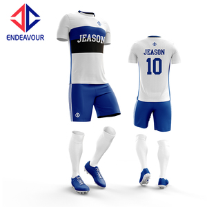 Sublimazione personalizzato maniche corte uniforme di calcio - Product Image 4