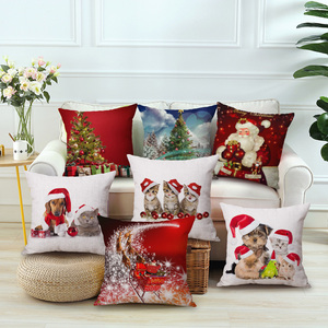 <span class=keywords><strong>2018</strong></span> nouvelle housse de coussin décorative en lin confortable pour arbre de Noël - Product Image 1
