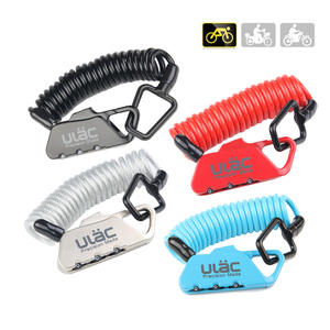 <span class=keywords><strong>Candado</strong></span> de Acero <span class=keywords><strong>para</strong></span> Bicicleta, Mini <span class=keywords><strong>Candado</strong></span> Plegable de 1.2M <span class=keywords><strong>para</strong></span> Mochila, <span class=keywords><strong>Casco</strong></span> de Ciclismo, Cable <span class=keywords><strong>para</strong></span> Bicicleta con Combinación de 3 Dígitos ULAC - Product Image 2