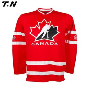 Paint sublimation youth popular ice hockey jersey - Product Image 2