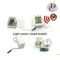 Module d'enregistrement sonore USB DC810 avec contrôle du volume, boîtier en plastique noir/blanc