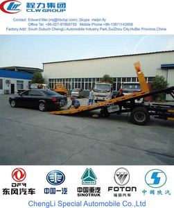 Dongfeng récupération dépanneuse, plat dépanneuse camions, dépanneuse remorquage camion - Product Image 3