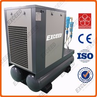 Compresseur d'air sans huile à vis ou à piston de 90 CFM, 15 kW