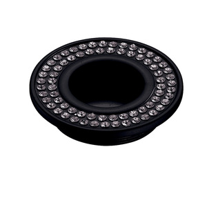 Promotion <span class=keywords><strong>bouton</strong></span> meubles quincaillerie poignée diamant poignée en <span class=keywords><strong>cuir</strong></span> porte poignée - Product Image 1