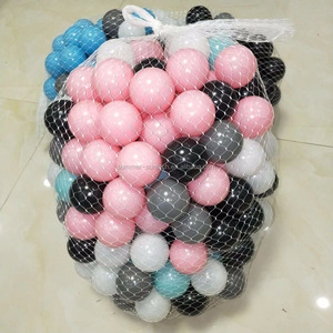 Pelotas de Juego para Bebés de Material PU Coloridas, Pelotas de Plástico Huecas y Suaves para Baño - Product Image 3