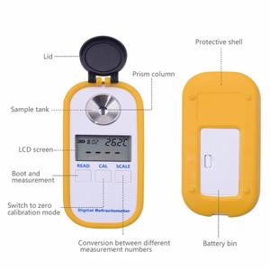 Offre Spéciale réfractomètre Brix de miel numérique nouveau modèle, réfractomètre pour le miel