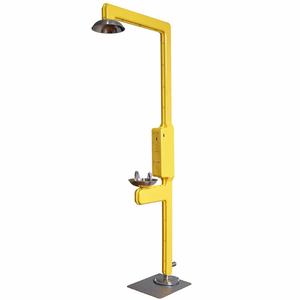 محطة غسيل العين للسلامة في حالات الطوارئ الخارجية مع منتجات السلامة الخارجية المحمولة لتتبع الحرارة الكهربائية - Product Image 1