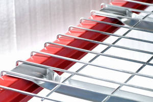 רשת תיל פלדה זולה מותאמת אישית עבור מחסן מתלה מחסן מתלה מדפים & מדפים - Product Image 6