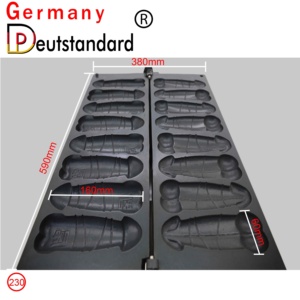 Deutscher Standard Kommerzieller Penis-Waffeleisen Snack-Food Waffelmaschine - Product Image 5