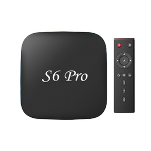 2017 mejor actualización de firmware ott quad core google mejor remoto android 6.0 rockchip rk3229 s6 pro smart tv caja - Product Image 6