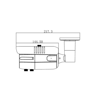 H.265/H.264 5.0MP Hi3516D + IMX326 wasserdichte gewehrkugel manuelle vario Objektiv tag und nacht sicherheit ip CCTV Kamera - Product Image 4