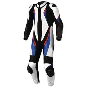 hecho a medida disponible todo el tamaño de piel de vaca cuero de la motocicleta de carreras traje - Product Image 1