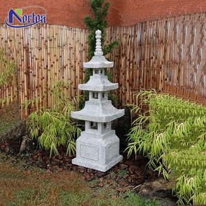 Lanterne in Granito Stile Pagoda Giapponese dal Design Moderno, Eccellenti Nuovi Arredi <span class=keywords><strong>per</strong></span> Esterni, Giardini e Hotel in Marmo e Plastica - Product Image 2