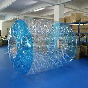 Hot Selling 3.0X2.6X2 M Tpu Volwassen Opblaasbare Water Lopen Roller Opblaasbare Roller Water Bal