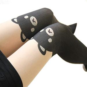 Leuke Panty Kousen, Cartoon Diermodel Kat Afdrukken Legging Cosplay Sokken - Product Image 4