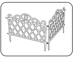 Decorative Flower Garden <strong>Fencing</strong>/plastic Garden <strong>Border</strong> Fence - Product Image 4