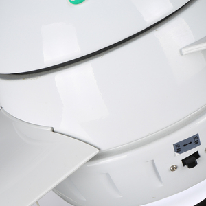 Ventilateur de plafond moderne et simple à 3 pales avec lumière, lampe électrique blanche avec interrupteur à chaîne pour chambre à coucher et chambre d'enfant - Product Image 4