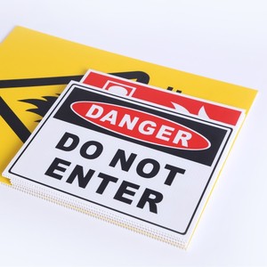 Corflute in ấn 18x24 an toàn đường dấu hiệu corriboard sóng nhựa ADT sân chữ dấu hiệu Hội Đồng Quản trị với Cổ Phần - Product Image 4