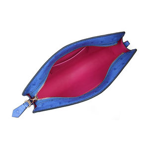 Real Ostrich Leather Wristlet Clutch Crossbody Bag - Product Image 5