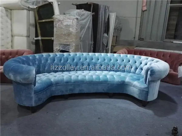 Chesterfield sofa bed american velvet sleeper sofa chaise lounge sofa