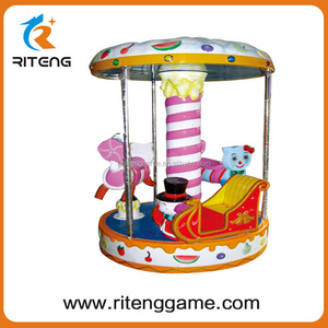 Barato paseos kiddie paseos de fichas del kiddie carrusel para los niños parque infantil - Product Image 5