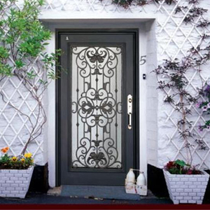 Kupon Tunai $500 Pintu Utama Besi Tempa Ganda untuk Rumah - Product Image 5