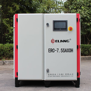 Compresseur d'air sec dentaire silencieux sans huile de 7,5 hp et 5,5 kw avec tête à Air de défilement - Product Image 3