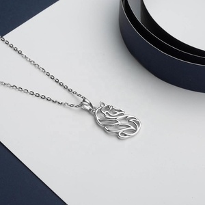 925 Gioielli in <span class=keywords><strong>Argento</strong></span> Sterling Animale Testa di <span class=keywords><strong>Cavallo</strong></span> Del Pendente di Fascino Della <span class=keywords><strong>Collana</strong></span> Per Le Donne - Product Image 4