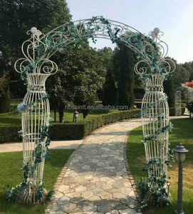 <strong>Cheap</strong> Price Outdoor <strong>Weddings</strong> Decoration White Metal <strong>Wedding</strong> <strong>Arch</strong>