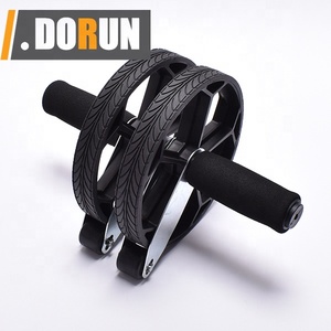 Macchina per allenamento <span class=keywords><strong>da</strong></span> <span class=keywords><strong>casa</strong></span> per Fitness AB Wheel professionale intagliatore addominale con ginocchiera e tappo per pavimento e strumento freno - Product Image 3
