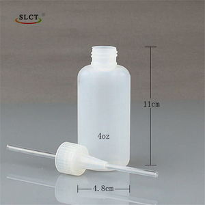 <span class=keywords><strong>Bouteille</strong></span> en plastique LDPE de 120 ml <span class=keywords><strong>avec</strong></span> <span class=keywords><strong>bec</strong></span> <span class=keywords><strong>verseur</strong></span>, impression sérigraphique, couleur personnalisée, flacon compte-gouttes compressible <span class=keywords><strong>avec</strong></span> paille - Product Image 5