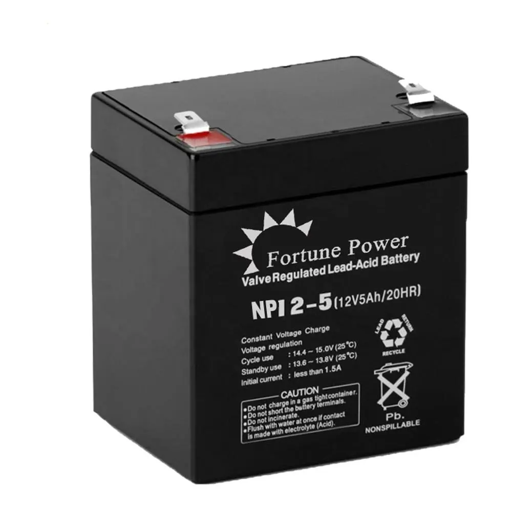 Längste Lebensdauer Wartungsfreie 12 v 5Ah 20Hr Batterie