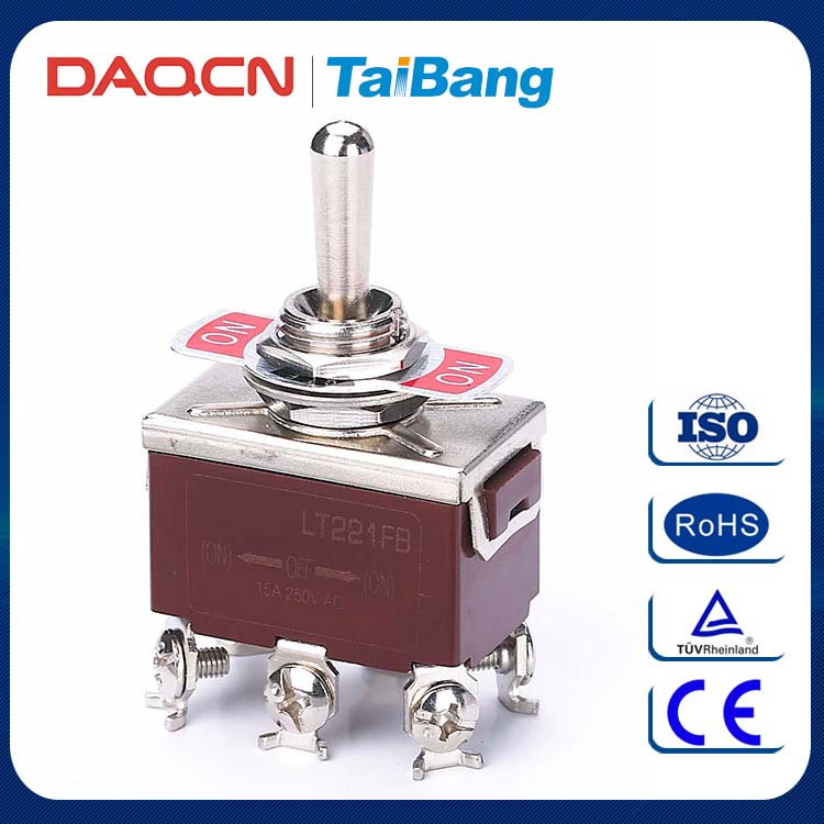 DAQCN Уникальный Новое Прибытие Пластиковые Освещенные 4 Pin Тумблер