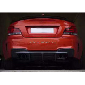 In Fibra di carbonio Posteriore Lip Spoiler Per <span class=keywords><strong>BMW</strong></span> <span class=keywords><strong>1</strong></span> <span class=keywords><strong>Serie</strong></span> E82 E87 <span class=keywords><strong>1</strong></span> M di Base Coupe 2 Porta 2011 Parafango Posteriore piastra parafango - Product Image 4