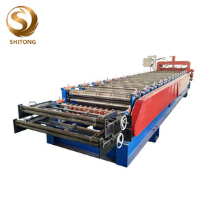 Roof Panel Use Corrugated Iron Sheet <strong>Double</strong> <strong>Layer</strong> <strong>Roll</strong> <strong>Forming</strong> Making Machine - Product Image 6