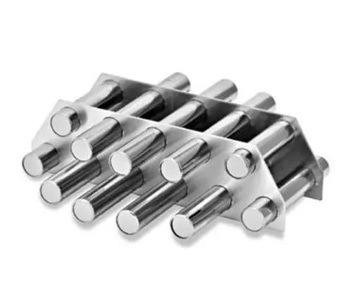 WIT Tùy Chỉnh NdFeB Nine Bars Magnet Lọc/Hopper Magnet Đối Với Máy Ép Phun Hoppers