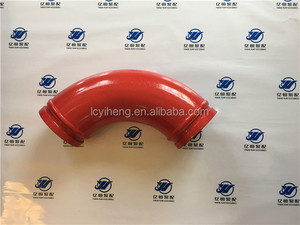シングルウォールHD 130Bar DN125 R275 90度肘コンクリートポンプ用建設機械部品 - Product Image 5