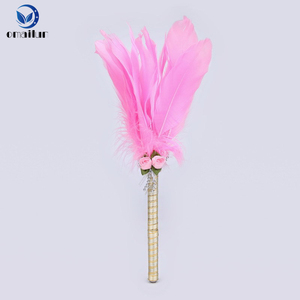 Venta al por mayor boda firma plumas blanco pluma de bola - Product Image 3