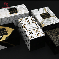 Caja de Embalaje de Perfume de Cartón con Forro de Esponja y Laminación Mate de Lujo con Logotipo Personalizado de China para Botellas de Vidrio de 10 ml a 100 ml
