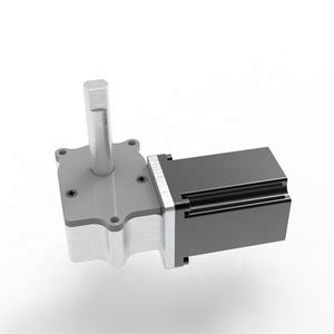 57 Mét geared NEMA 34 lai vòng khép kín động cơ bước với Worm hộp số 1:2050,80 - Product Image 1